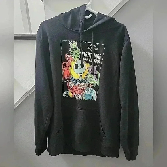 Disney Nightmare Before Christmas Hooded Sweatshirt 2XL Hot Topic Hoodie 2020 - Picture 1 of 5
